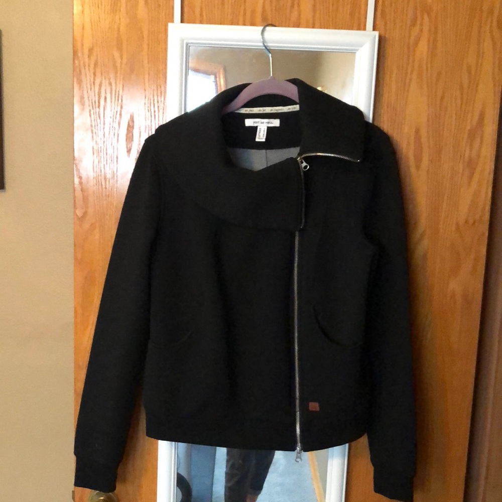 Peace Love World jacket, size small